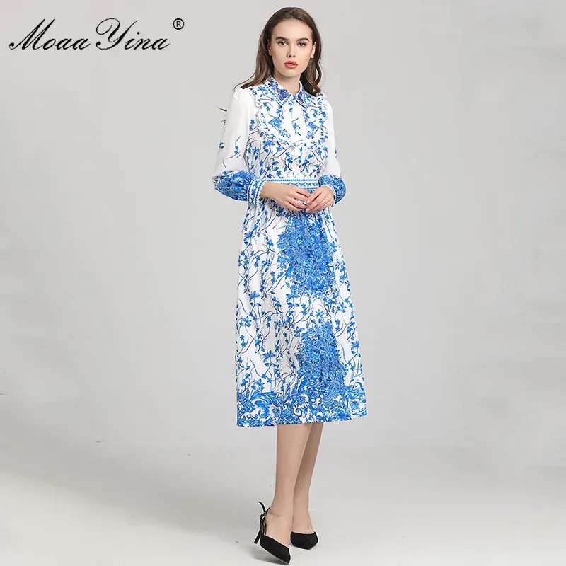 floral cotton dresses with sleeves