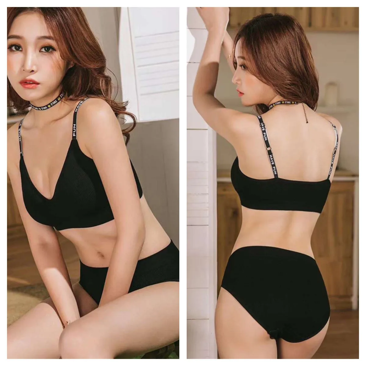 women bra and panty set