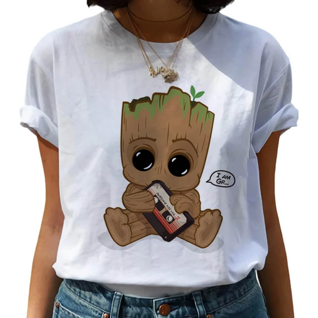 Groot t shirt womens Clearance