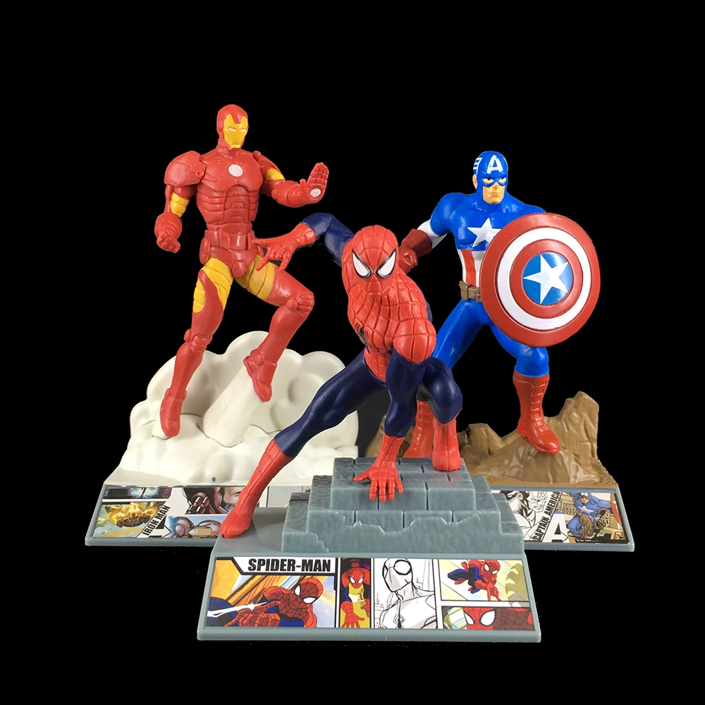 spider man captain america toy