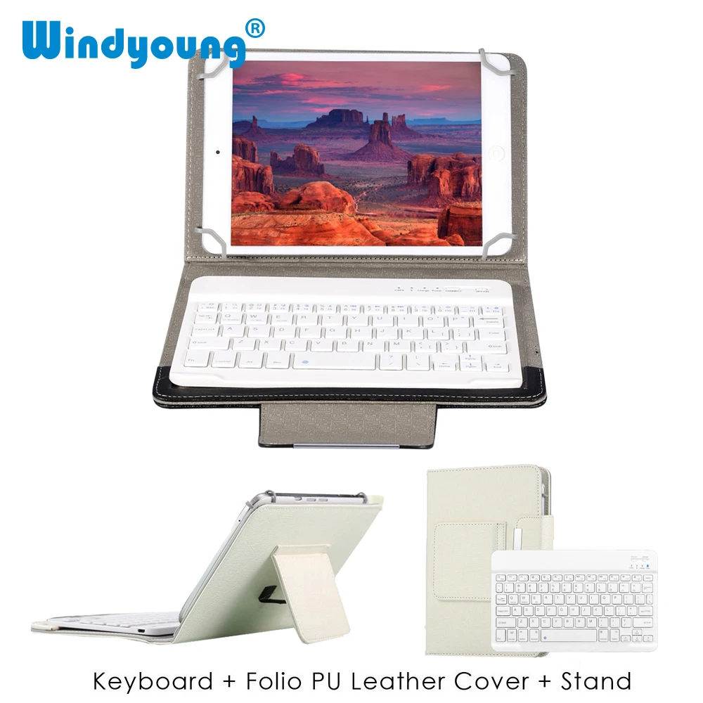 ipad leather case with keyboard