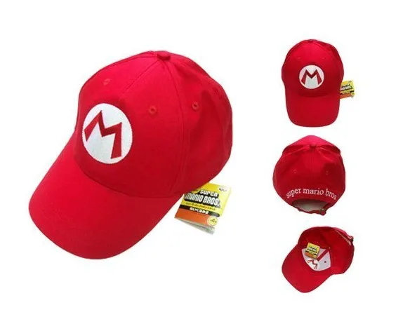 Anime Super Mario Hat Cap Luigi Bros 