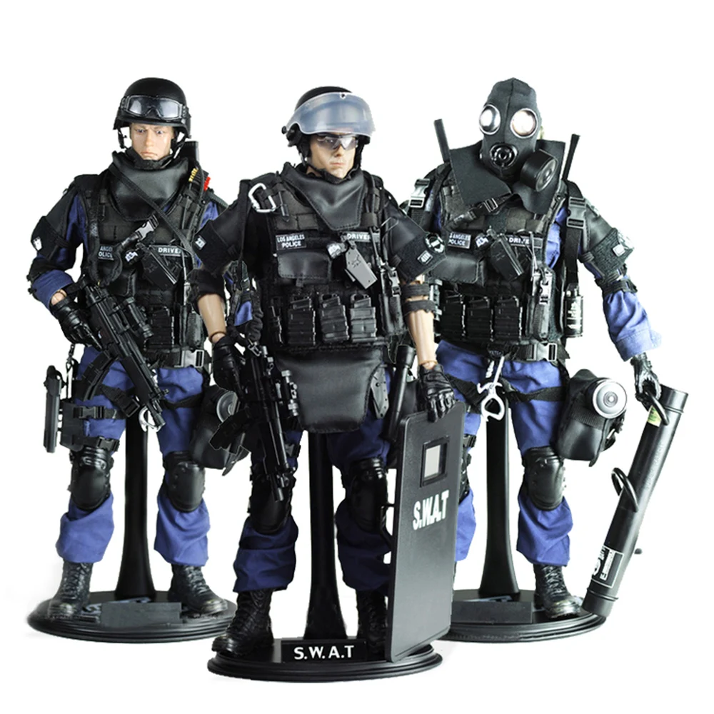 Купить Экшн и фигурки для фигурок | Action Figures 1/6 Scale Police ...