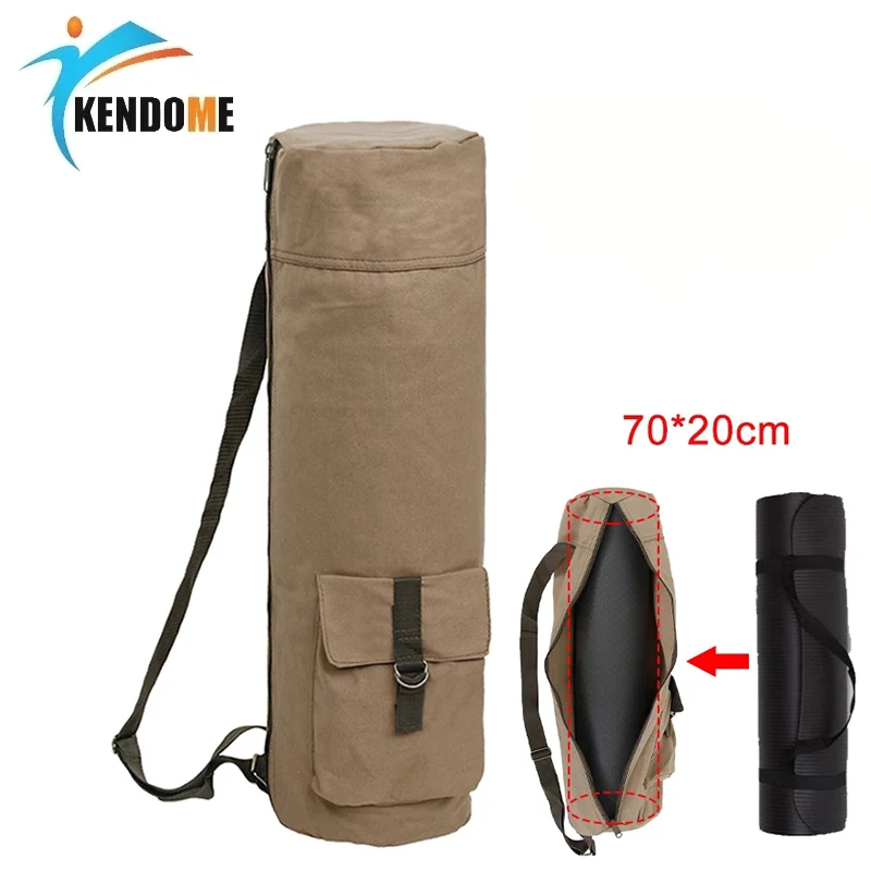 Αγορά Τσάντες  70cm Yoga Mat Cover Bags for Women's Sports Bag Sports  Fitness Bag for Training Canvas Gym Accessories Portable Multi-Function S