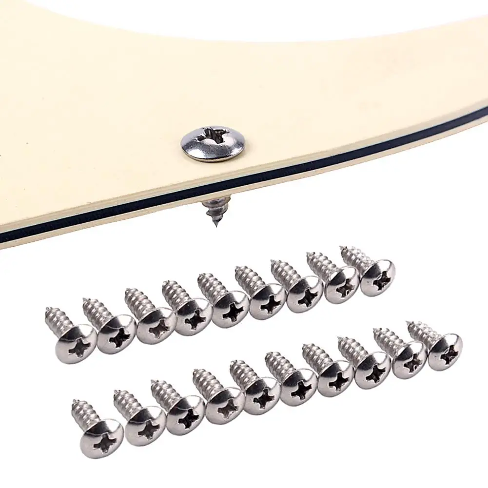 Купить Музыкальные инструменты 19Pcs Pickguard Cover Plate Stainless