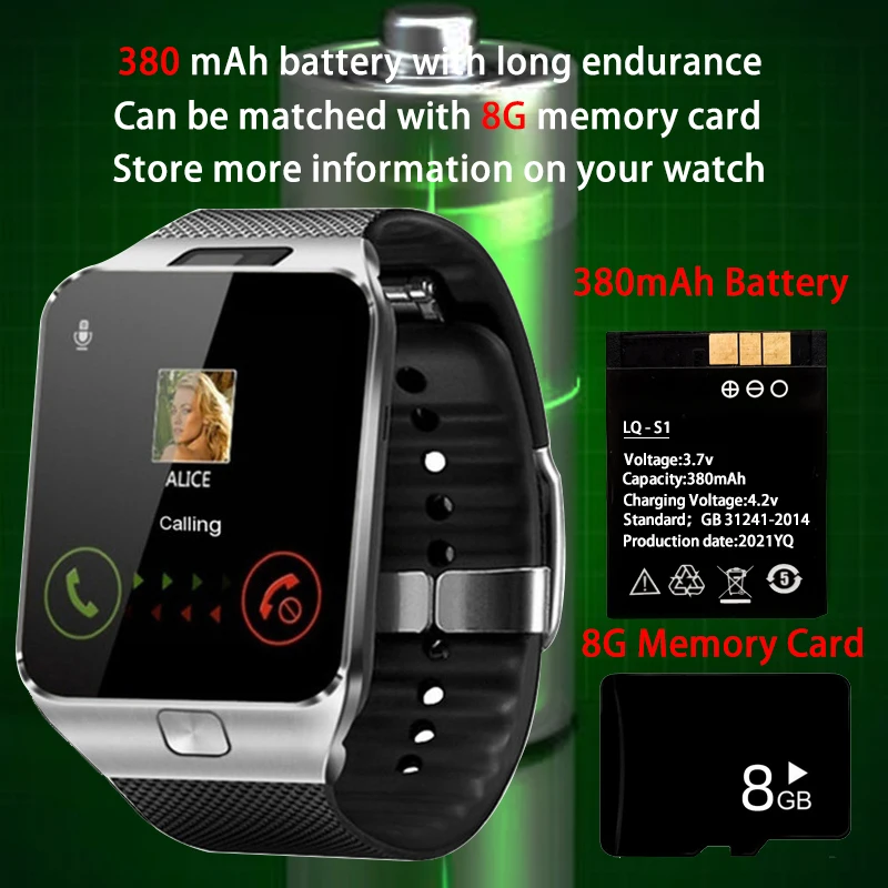 mobile connected watch