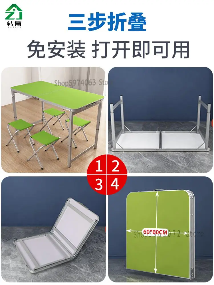 foldable stall table