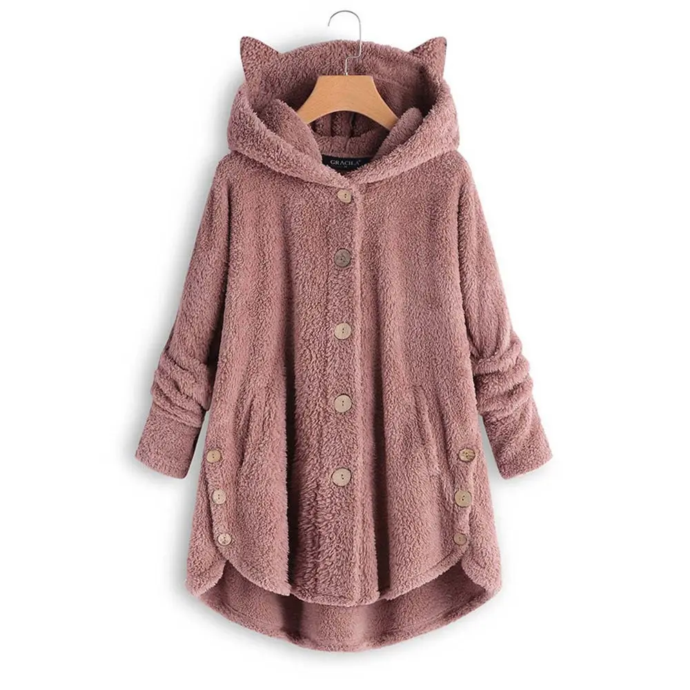 2019 Women Teddy Fleece Sweater 