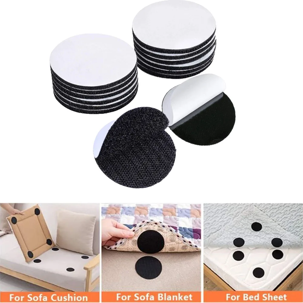 16/8Pcs Carpet Non-slip Sticker Reusable Washable Anti Curling