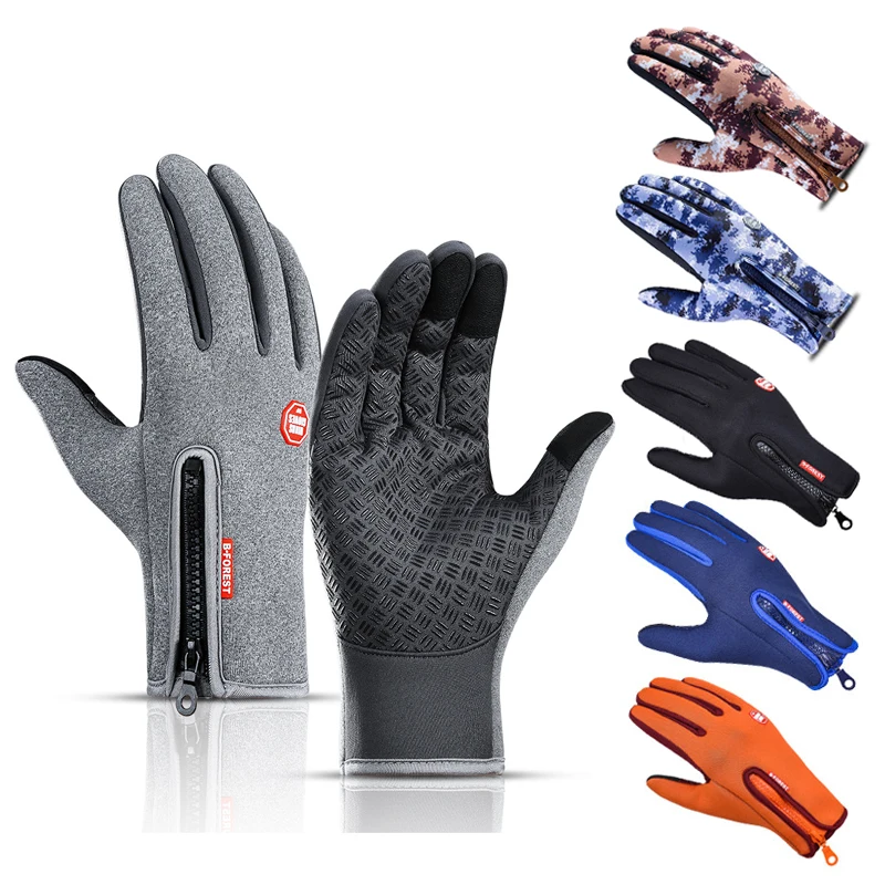 unisex winter warm waterproof touch screen gloves