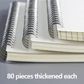 A5 A6 B5 Spiral book coil Notebook To-Do Lined DOT Blank Grid Paper Journal Diary Sketchbook For School Supplies Stationery preview-3