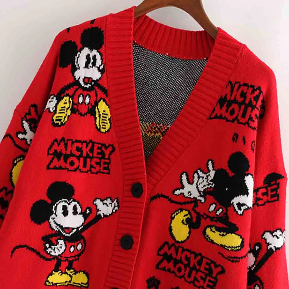 Disney Stylish Mickey Mouse Cartoon 