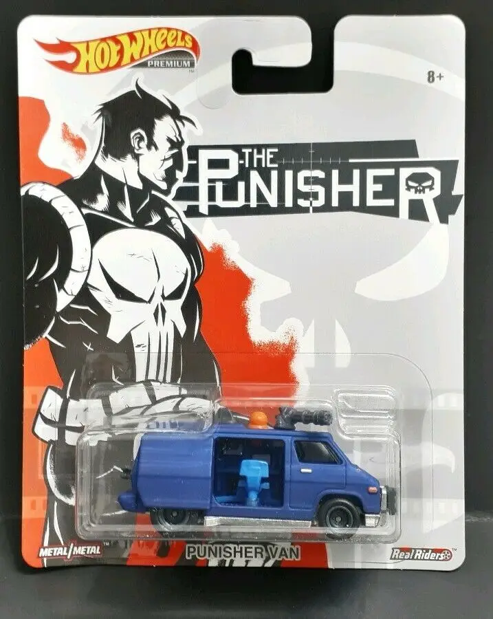 hot wheels the punisher van