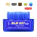 OBD2 סורק ELM327 Bluetooth v1.5 כלי אבחון לרכב ELM 327 V 1.5 OBD 2 קורא קוד אוטומטי מאבחן-סורק עבור אנדרואיד