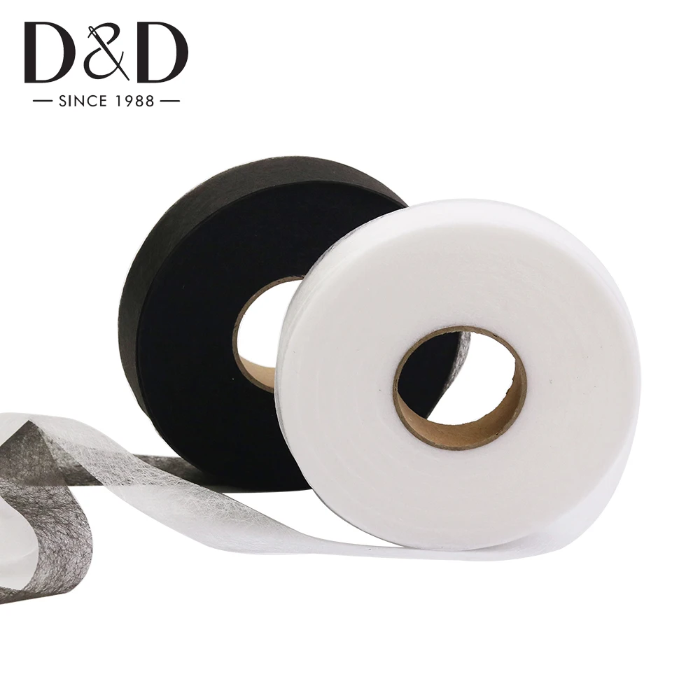 60M Double-sided Non-woven Interlining Adhesive Tape Iron On Hem