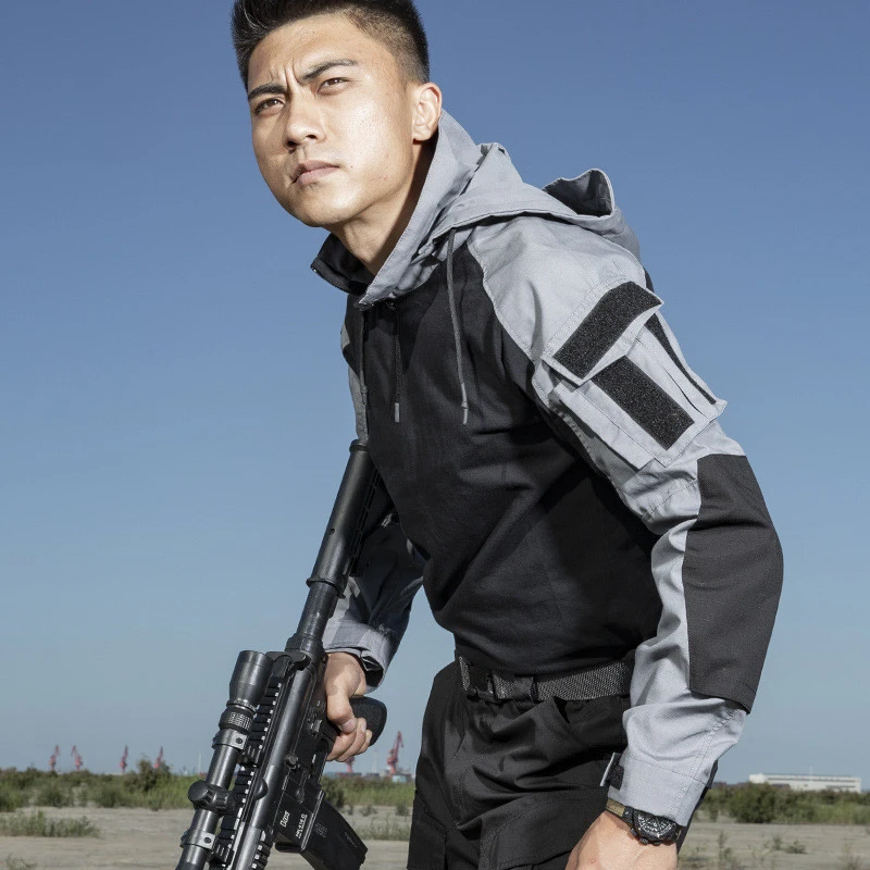 Combat shirt hoodie Clearance