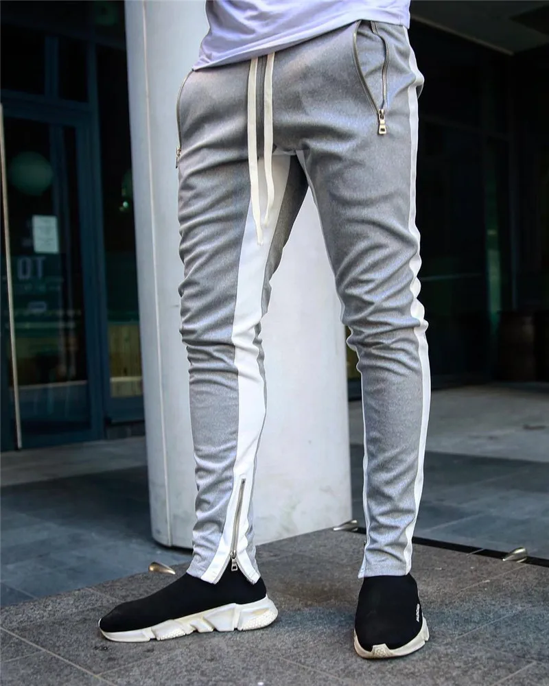 mens skinny jogging bottoms