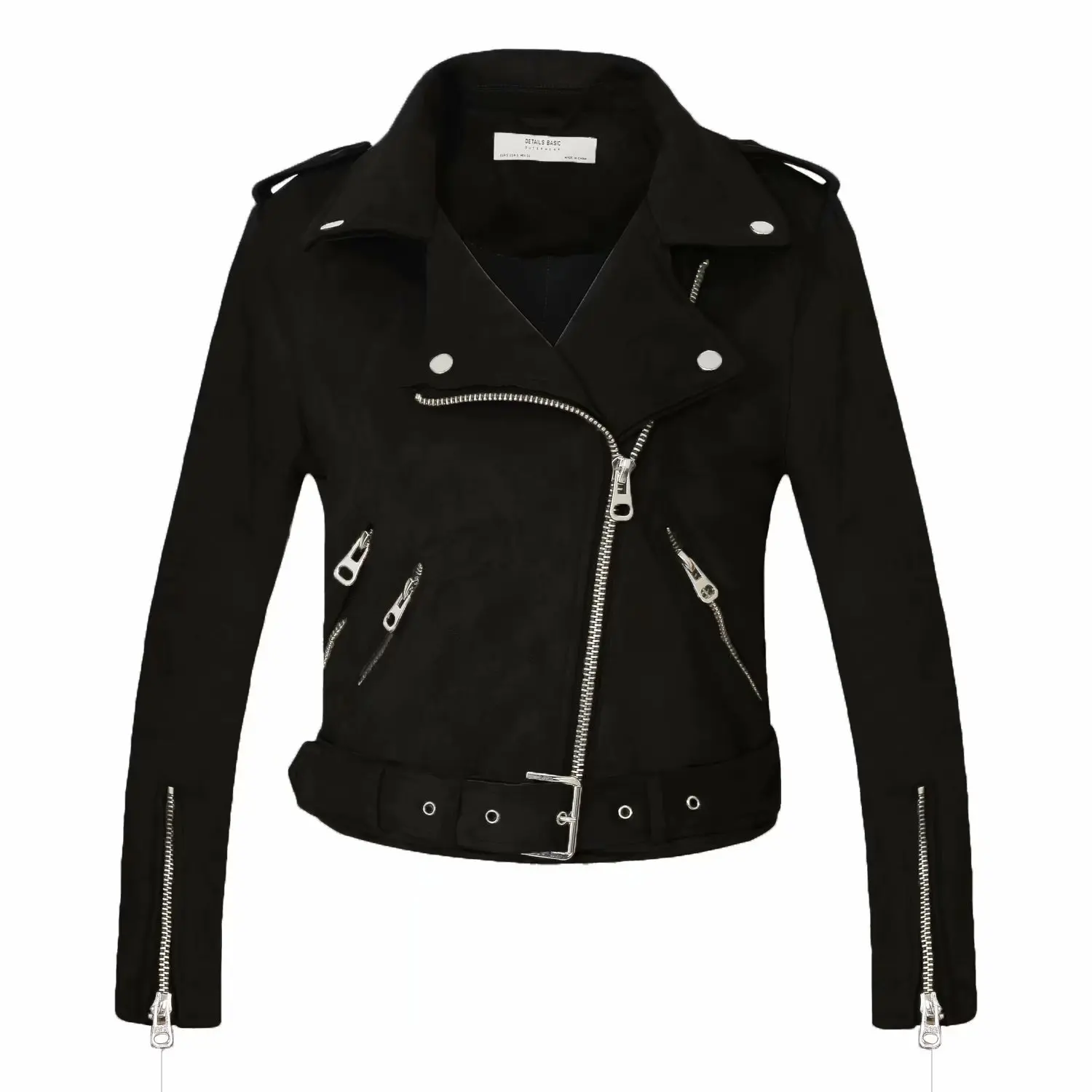 suede leather motorcycle jacket