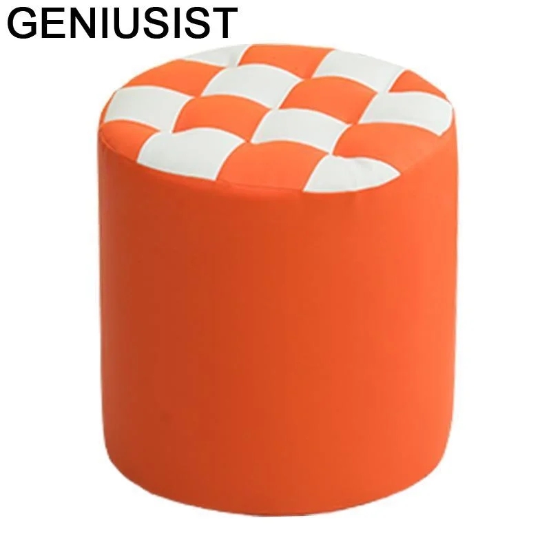 orange vanity chair