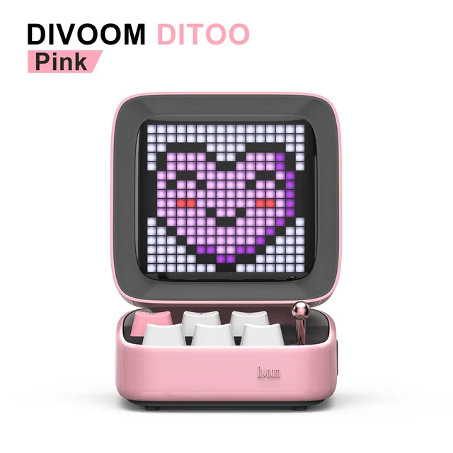 Divoom Ditoo-Plus Retro Pixel Art 