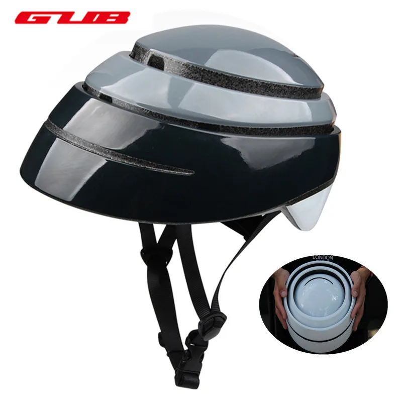 collapsible cycling helmet