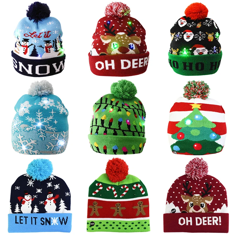 christmas beanie hat