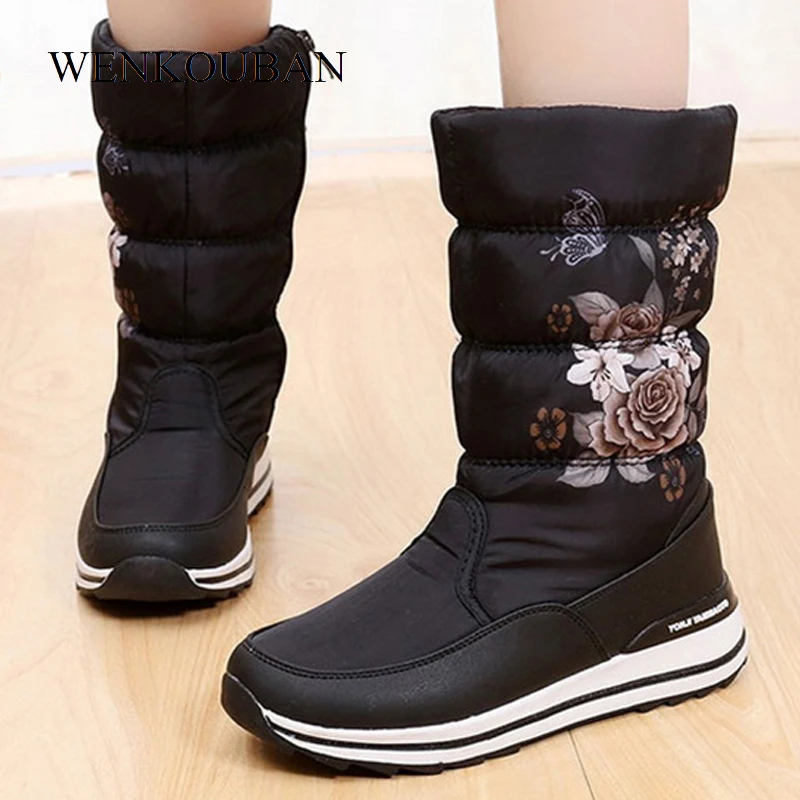 calf snow boots