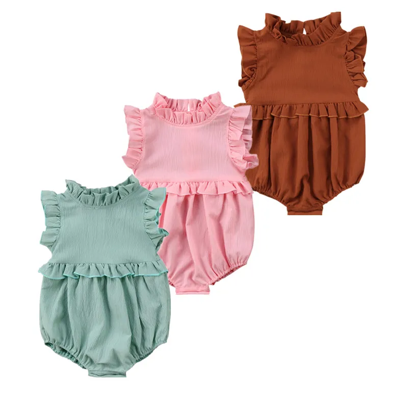 baby ruffle romper
