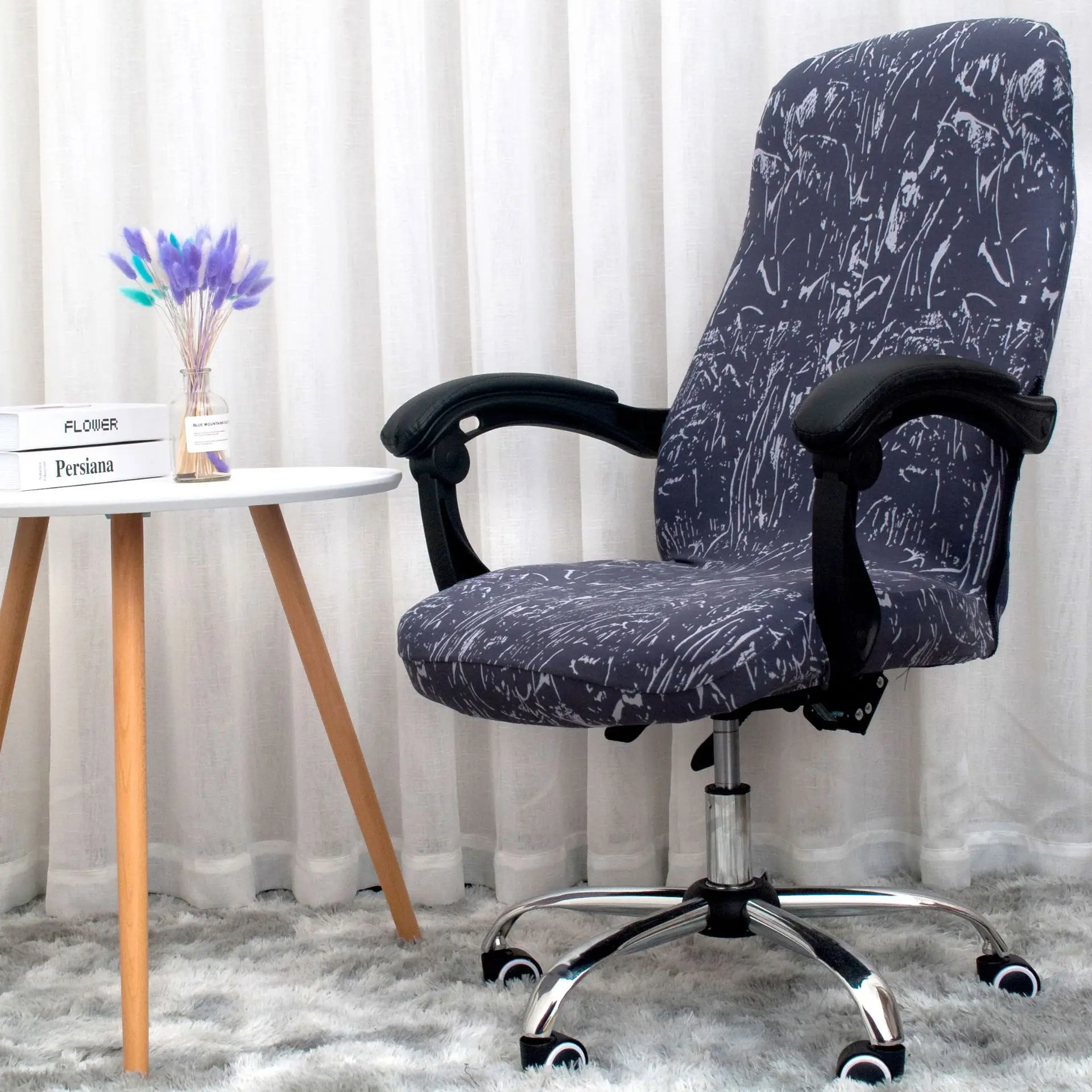 swivel desk chair covers