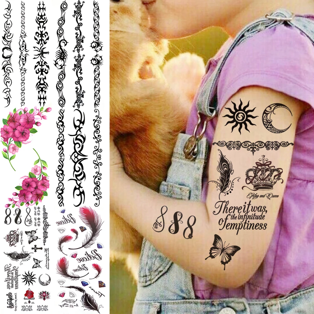 Infinity|crown|feather|bird|butterfly... - AJ Tattoo Studio | Facebook