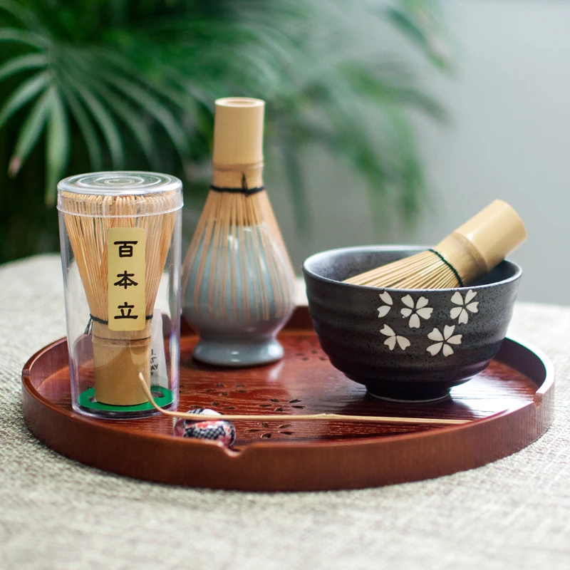 Japanese Ceremony Bamboo Matcha Practical Powder Whisk Coffee
