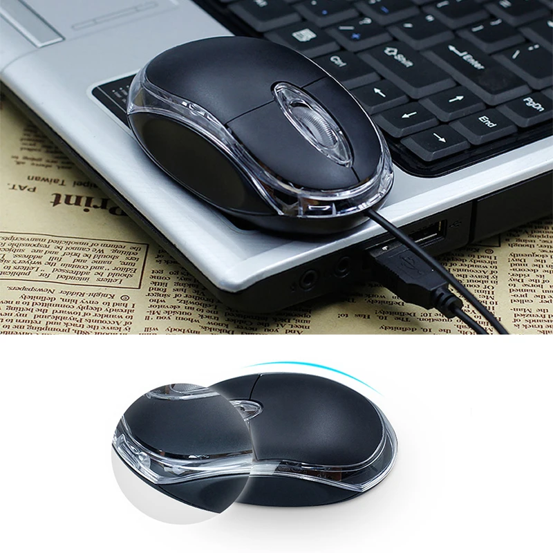 small wired mouse