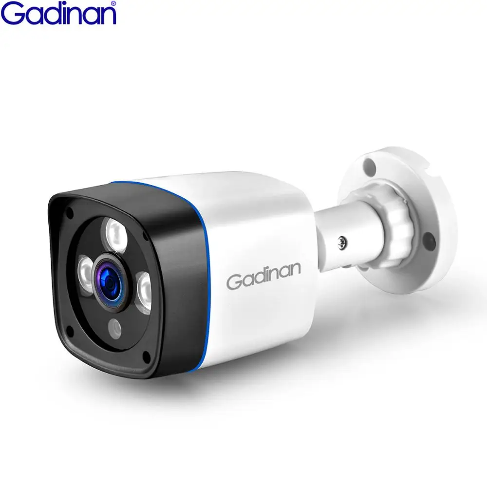 Gadinan 4MP 5MP 8MP 2.8mm Wide Angle Indoor Outdoor Security Waterproof Night Vision P2P CCTV IR Cut CCTV ABS IP Cam 48V POE-animated-img