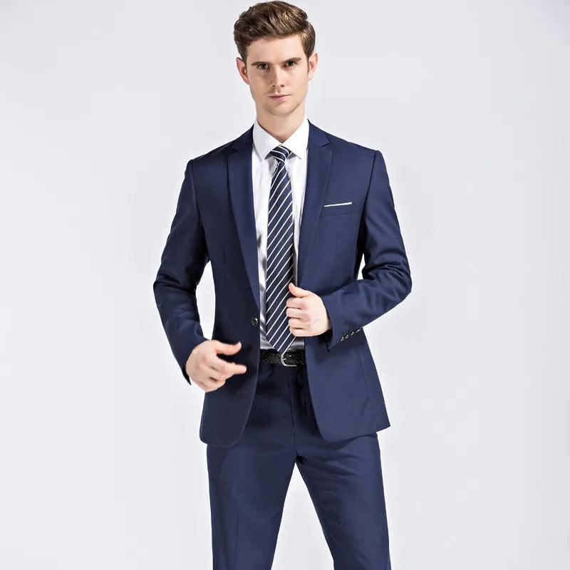 Latest Coat Pant Designs Navy Blue 