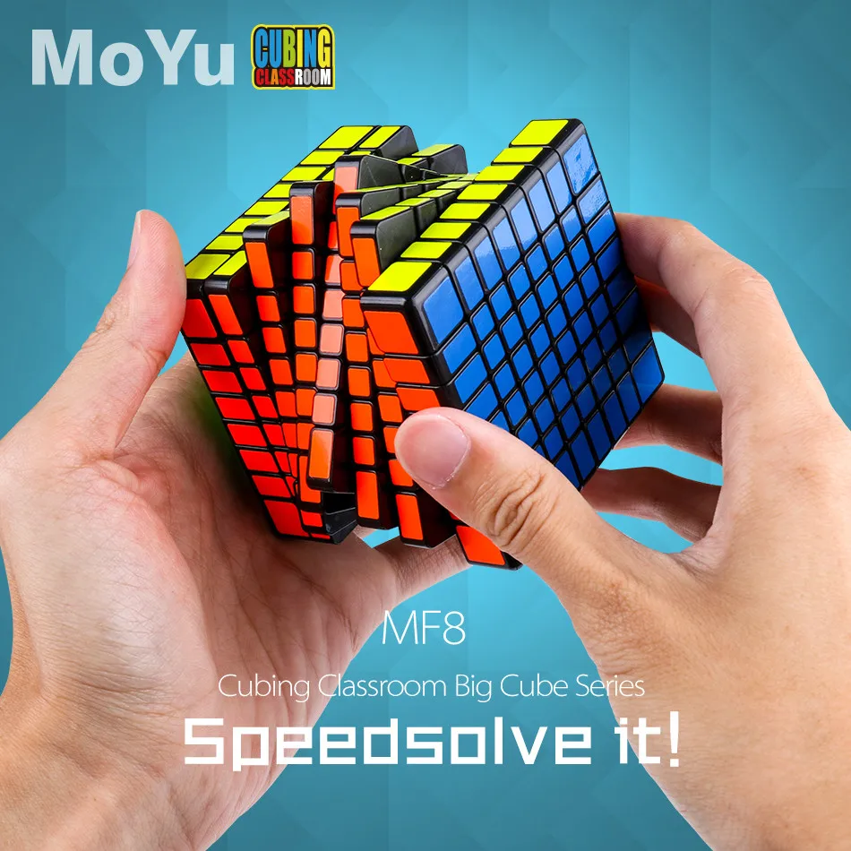 MoYu MeiLong Magic Cubes 3x3x3 Puppet 큐브 1 and 2 Stickerless