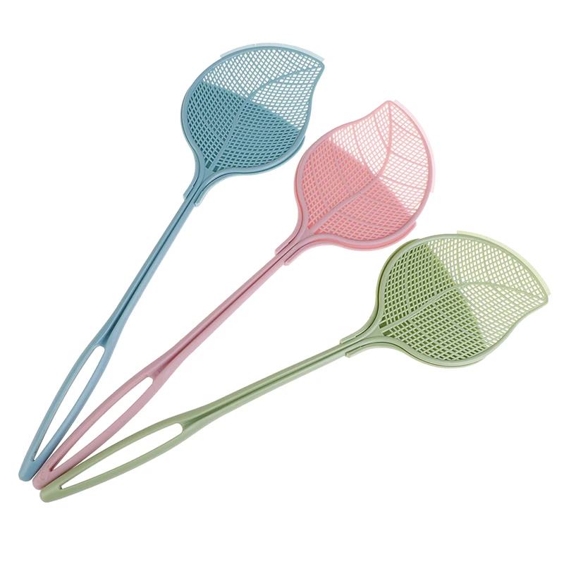 Купить Садовые товары 1PCS Adjustable Plastic Fly Swatter Home Long