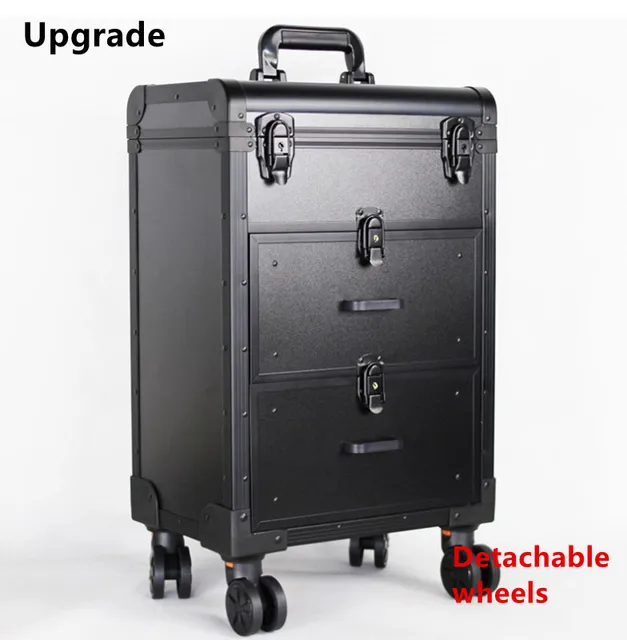 cheap beauty trolley case