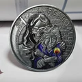 Non-Magnetic Little Match Girl Fear Tales Silver Coin Collection Gift preview-1