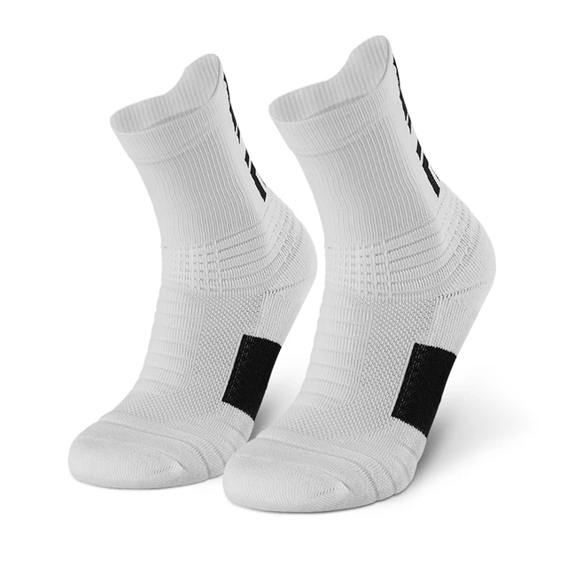 Cushioned Crew ProtectiveThick Sports Socks for Men and Women QC-W9161 QianCheng Basketball Compression Athletic Socks 