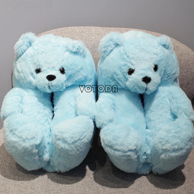 cute teddy bear slippers