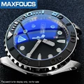 Double Dome  with Slotted Edge Sapphire Crystal Replace Parts For Seiko Brand SKX007 009 011  Watch Glass,Free Shipping preview-6