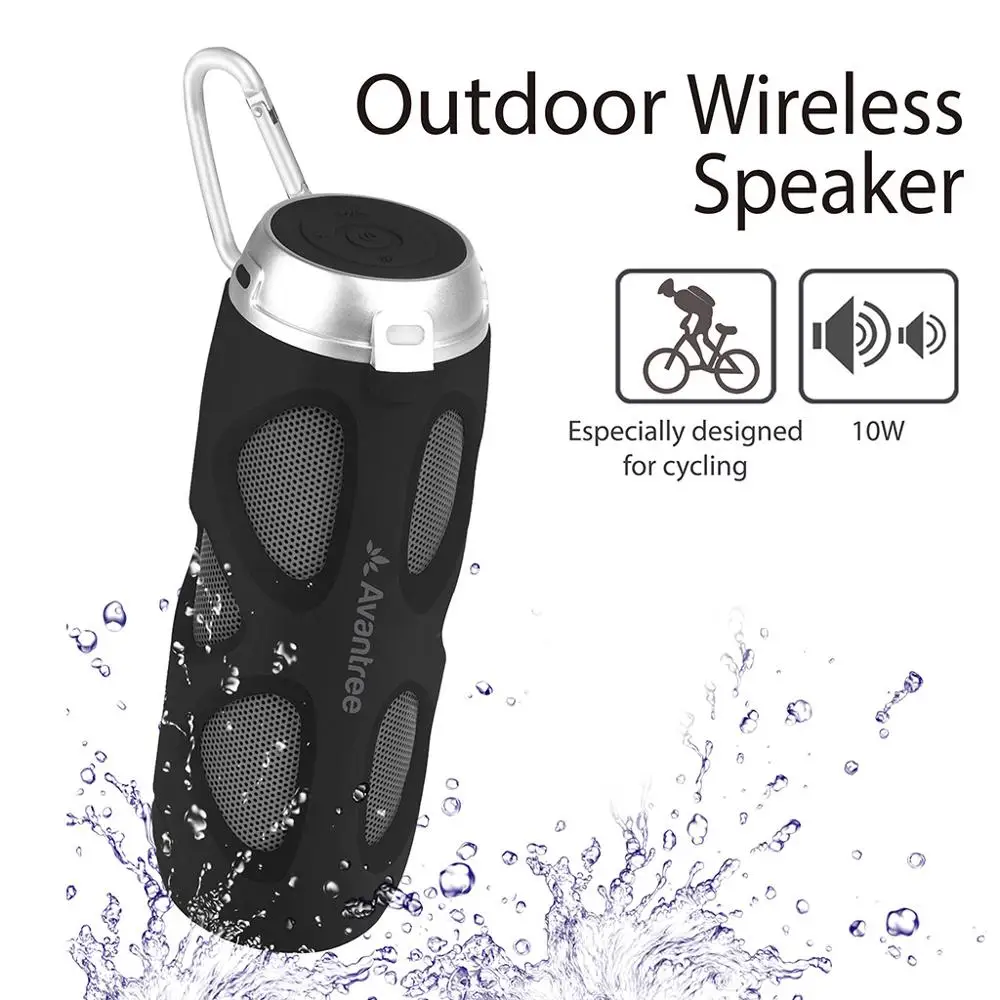 avantree portable bluetooth bike speaker