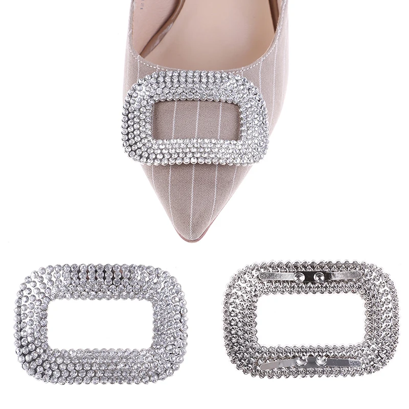 6Styles Fashion Bridal Shoes Rhinestone Clip Buckle Crystal Shoe