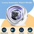 FRUCASE Single Watch Winder For Automatic Watches Automatic Winder Multi-Function 5 Modes preview-3