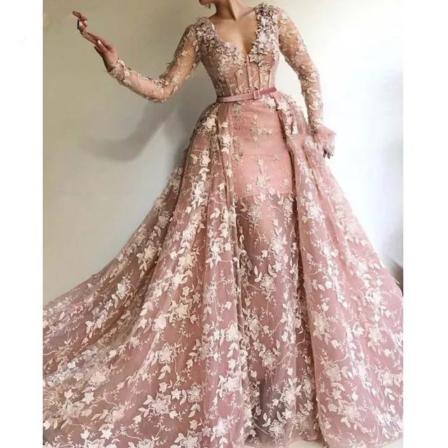 Overskirts Mermaid Prom Dresses 
