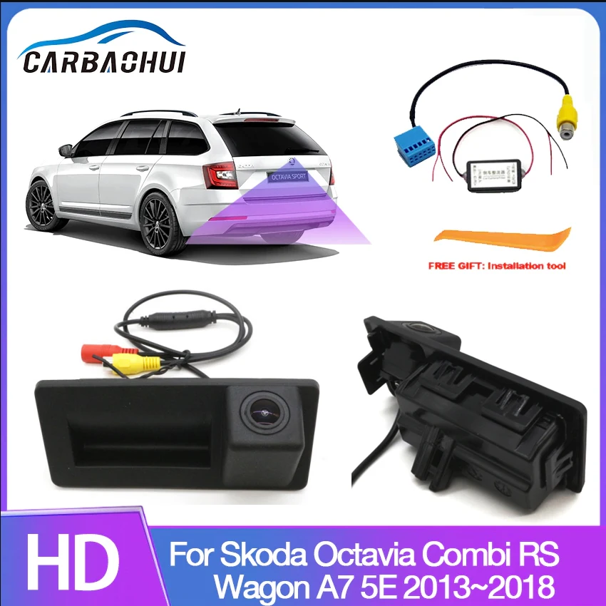 SINOSMART High Quality Car Special Front View Parking Camera for AUDI Q5,  Q3 Install Under the Logo