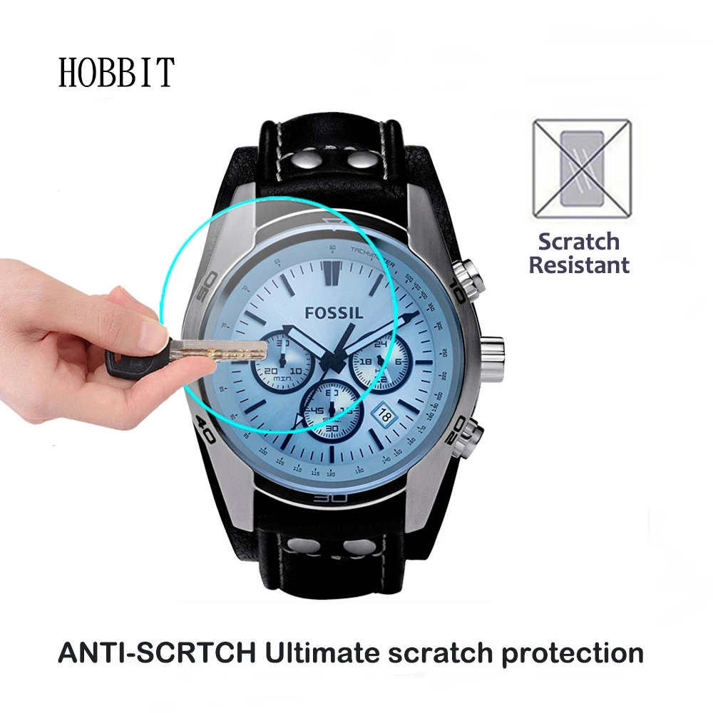 2pcs 2.5D Clear Tempered Glass Fossil 