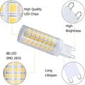 Brightest G9 LED Lamp AC220V 5W 7W 9W 12W  Ceramic SMD2835 LED Bulb Warm/Cool White Spotlight replace Halogen light preview-3