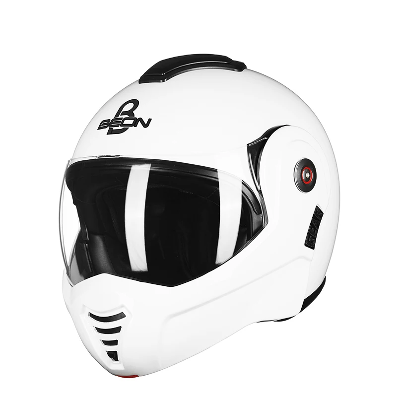 matte white helmet motorcycle