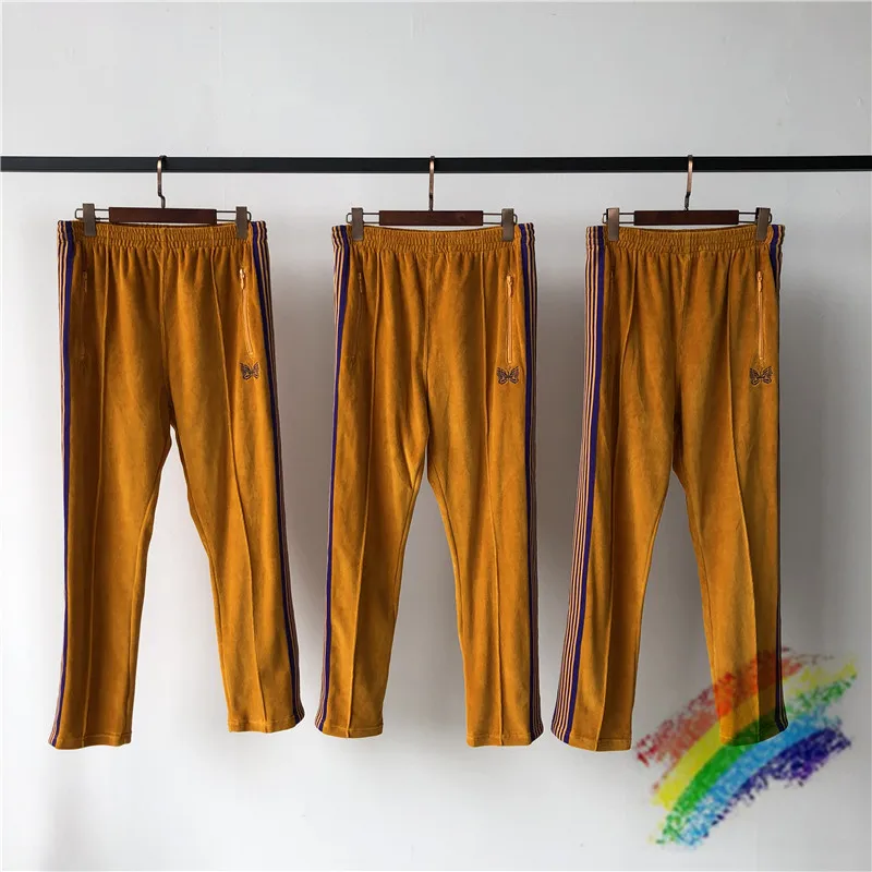 New AWGE Needles Pants Rocky Pants 1:1 